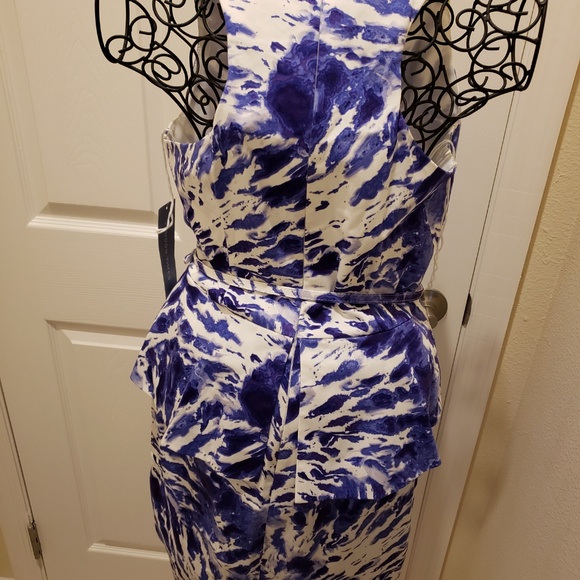 NWT London Times Purple and White Sz 6 - Picture 7 of 8